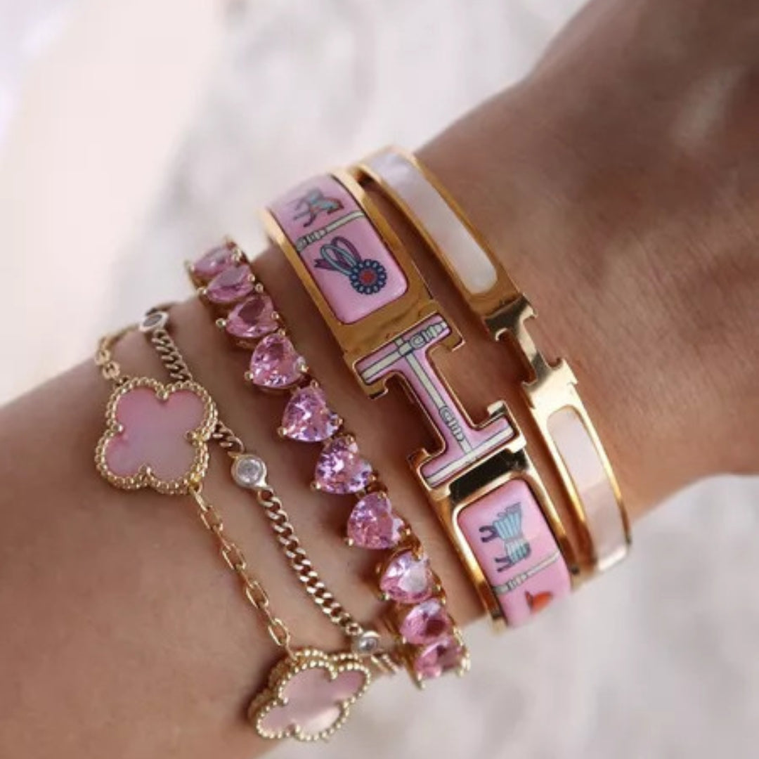 TENNIS BRACCIALETTO | ROSA