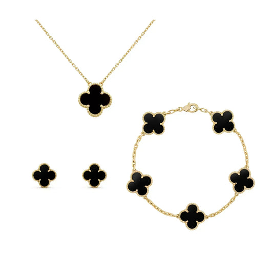 TRIFOGLIO LUXE SET | ORO NERO